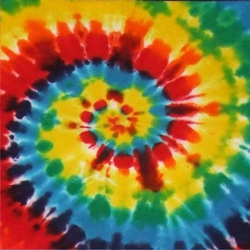 tie dye baby blanket
