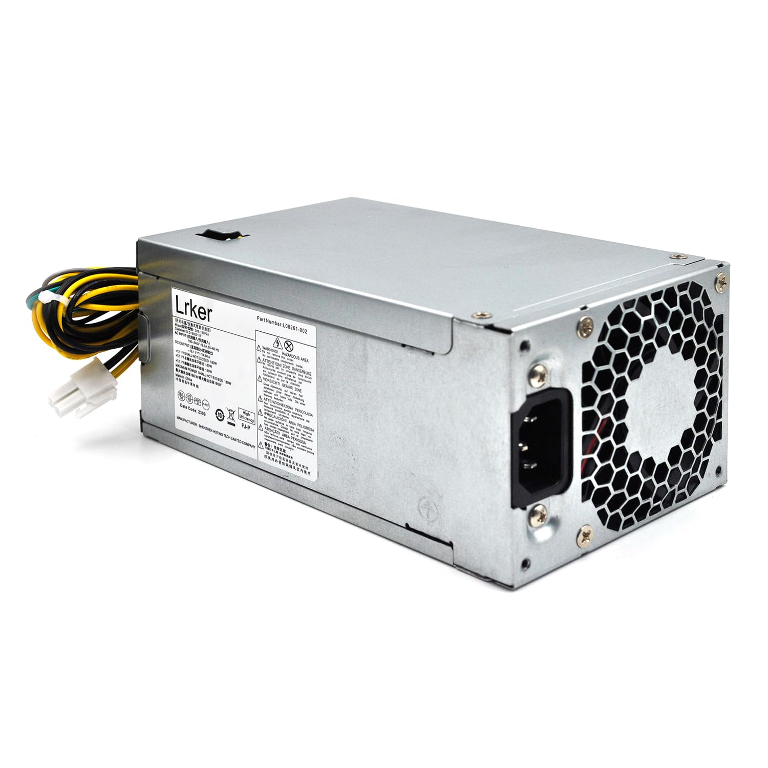 Photo 1 of D16-180P2A 180W Power Supply Compatible with HP Prodesk 800 600 G3 SFF 280 285 Pro G3 MT P/N: L08261-001 901762-002 901763-002 901771-004 901763-001 901771-003