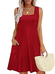 OFEEFAN Womens Summer Dresses 2025 Sundresses
