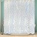 54W x 72L EVA Shower Curtain, Wimaha 54 inch Width Shower Stall Liner Mildew Resistant Eco-friendly, Colorful, 54 by 72 inch
