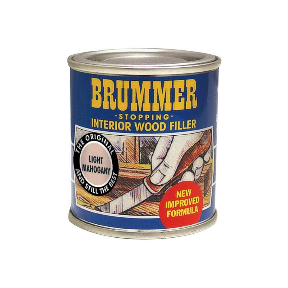 Brummer Interior Wood Filler Light Mahogany 250g