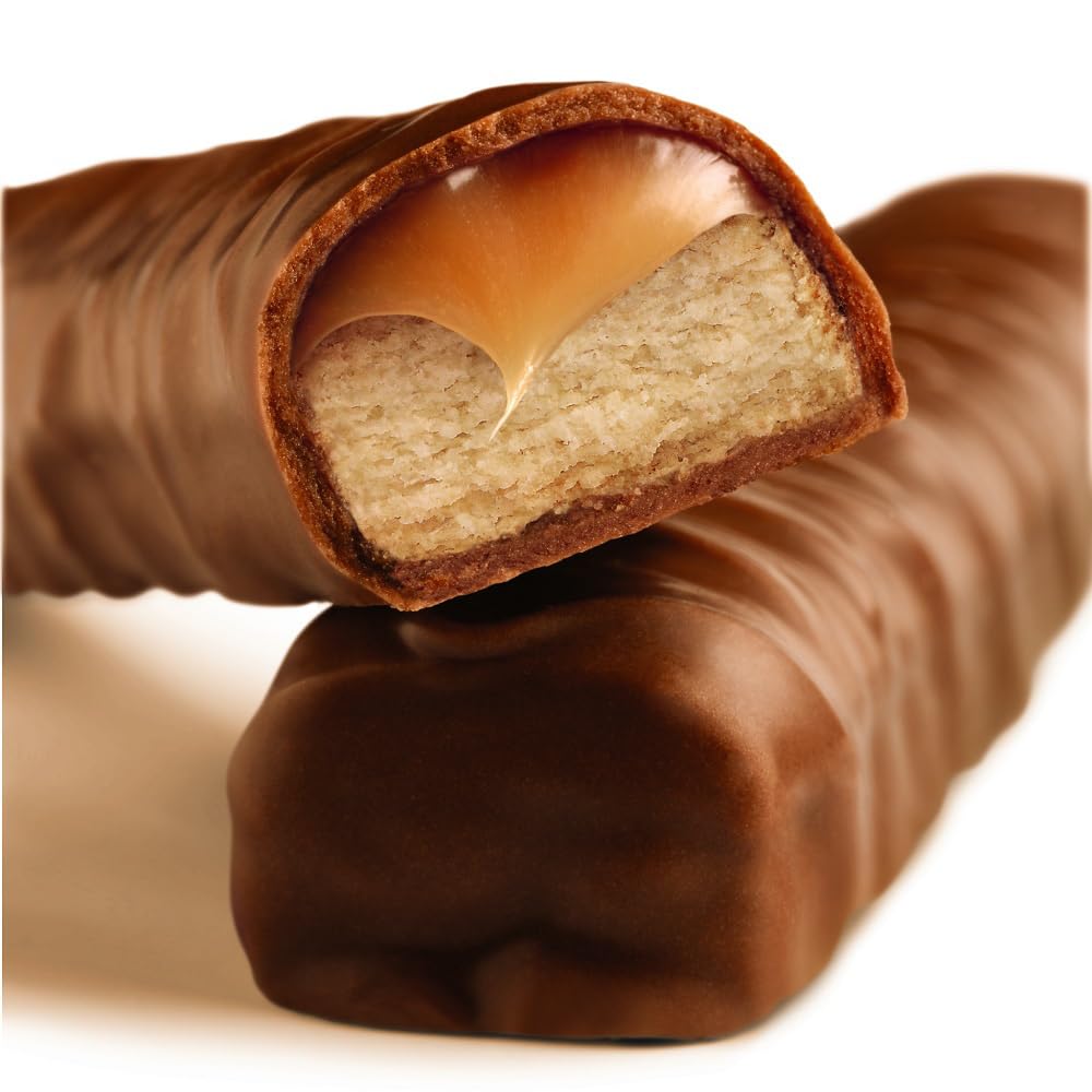 Twix Milchschokoladenriegel mit Keks und Karamell, Schokolade, 32 Snack-Riegel à 50g 2
