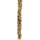 Vickerman 8.5-Feet Foil Artificial Christmas Garland, Gold