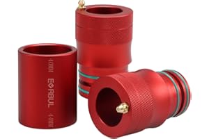 EVRBUL Upgraded 40mm & 44mm Wheel Bearing Greaser Tool with Storage Tube, UTV Front Rear Bearing Greasing Kit Compatible with Polaris Ranger 500 800 900 Sportsman 500 800 1000 RZR 570 800 ACE 570 900