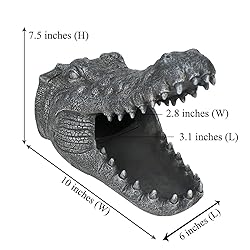 Jambazians Crocodile Head Gutter Guardian Downspout
