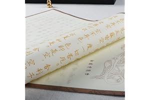 GENERIC QianKao Calligraphy Practice Copybook chinese ancient books copy 108遍手抄心经抄写本佛经大悲咒金刚经吉祥经抄经硬笔抄写经书经(1Pcs 檀香+香插+抄经笔)