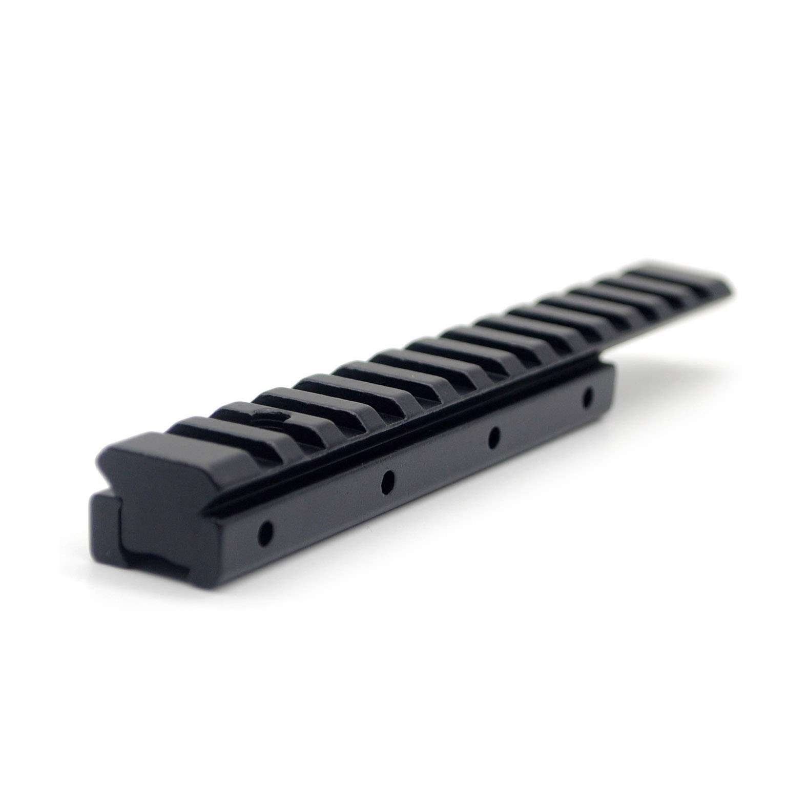 TRIROCK 155mm length Extension Dovetail Rail 11mm to 20mm Weaver Picatinny Flat Top Riser Rail Adapter Scope Mount