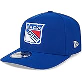 Adult New York Rangers New Era Blue A-Frame 9FIFTY Adjustable Snapback Cap - Men's