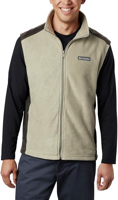 columbia men's steens mountain full zip soft fleece vest