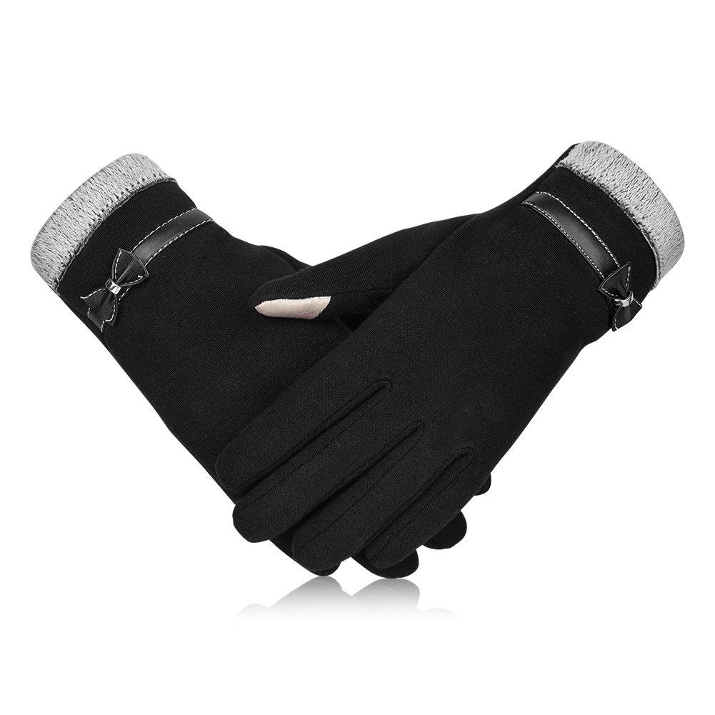 Vbiger Damen Handschuhe Winterhandschuhe Fahrradhandschuhe Damen Touchscreen Handschuhe Warme Winter Handschuhe mit Fleecefutter