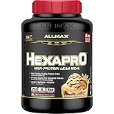ALLMAX Nutrition - HEXAPRO - Ultra-Premium - 6 - Sustained-Release Protein Matrix - Chocolate Peanut Butter - 5 Pound