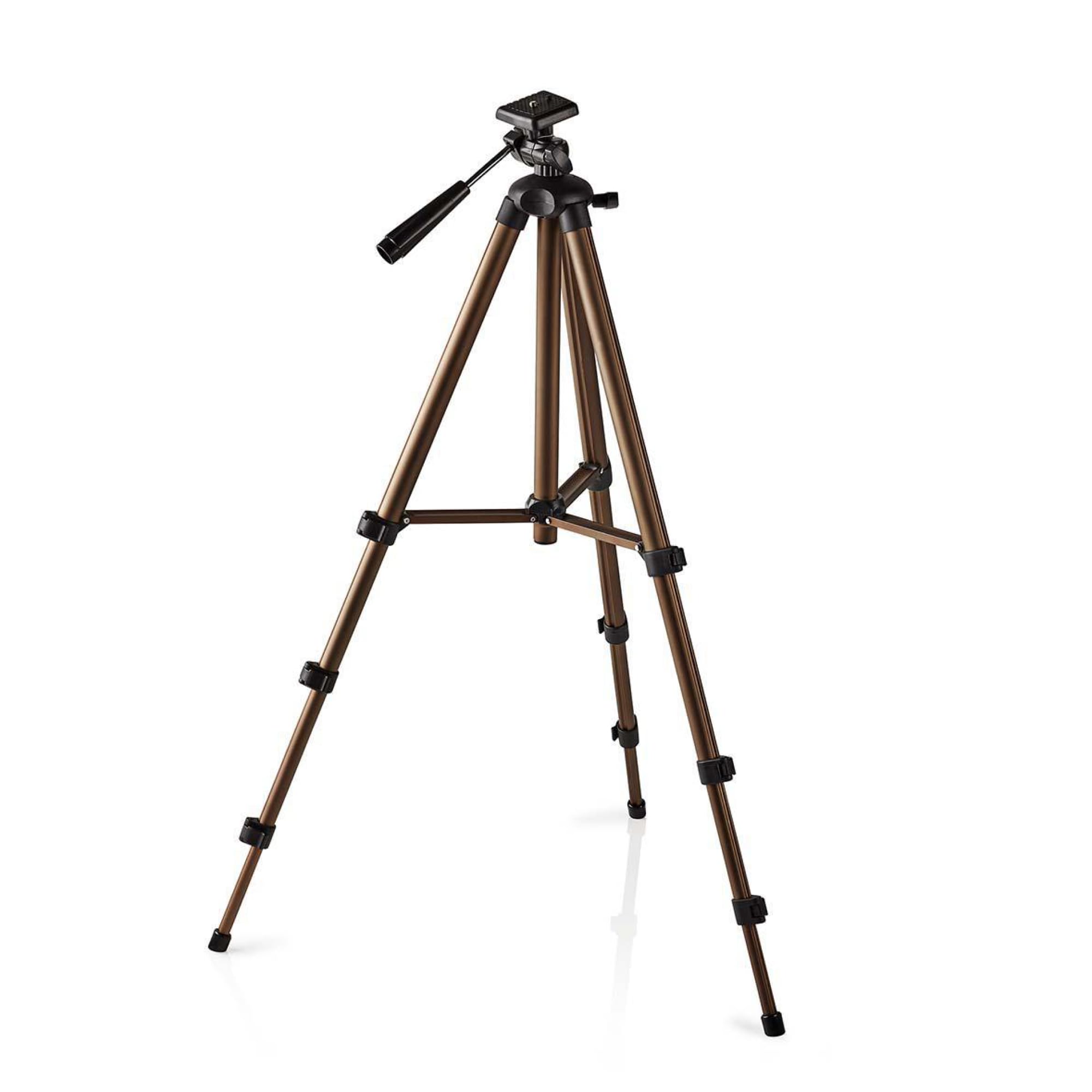 TronicXL Universal Aluminium 360° Camera Tripod, 130 cm, Compatible with Canon, Nikon, Samsung, Rollei, Sony, etc.