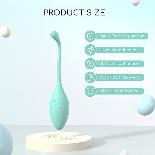 Kegel Trainer,Pelvic Floor Exerciser with App,10 Vibration Mode