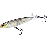 Yo-Zuri 3DB Prop Floating Lure, Prism Shad, 3 1/2-Inch