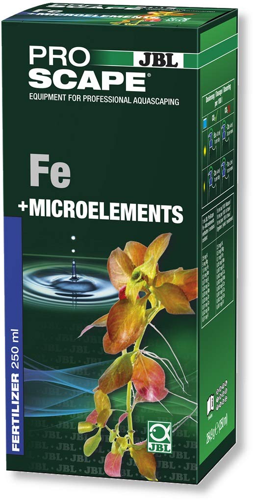JBL ProScape Fe plus Microelements 2111100 Base Plant Fertiliser for Aquascaping 250 ml