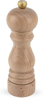Peugeot Paris Manuelle Salzmühle, Mahlgradeinstellung u'Select, Höhe: 18 cm, Holz, Natur, 23393