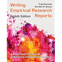 Writing Empirical Research Reports: A Basic Guide for Students of the Social and Behavioral Sciences book cover Writing Empirical Research Reports: A Basic Guide for Students of the Social and Behavioral Sciences book cover