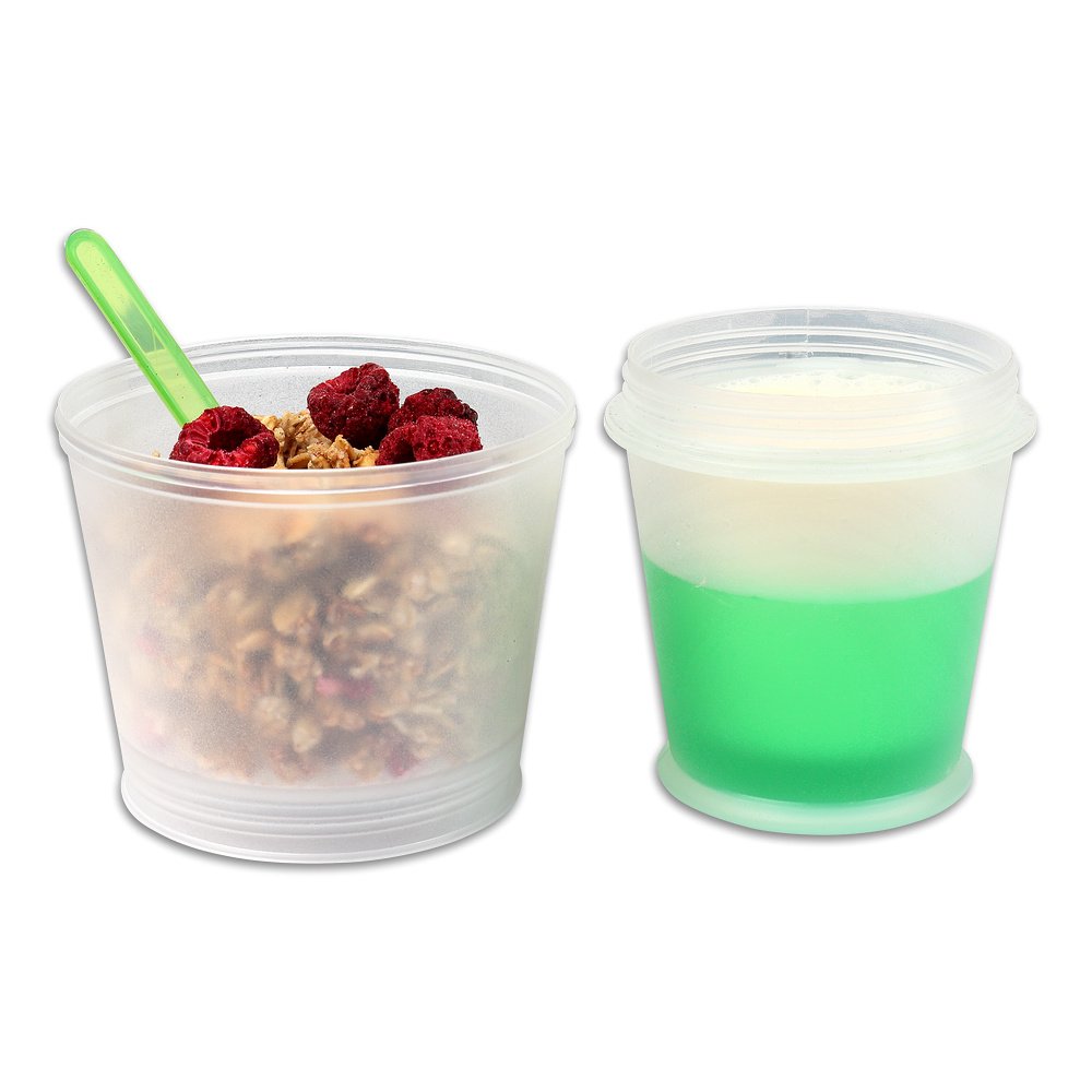Hogar y cocina Yogurteras Schramm® Yoghurt Cup 7 Colours to go Muesli