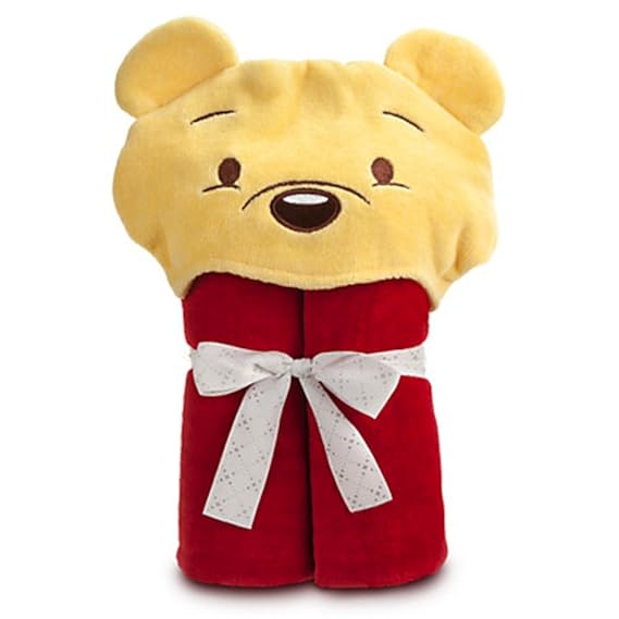 Disney Deluxe Winnie the Pooh Hooded Towel for Baby