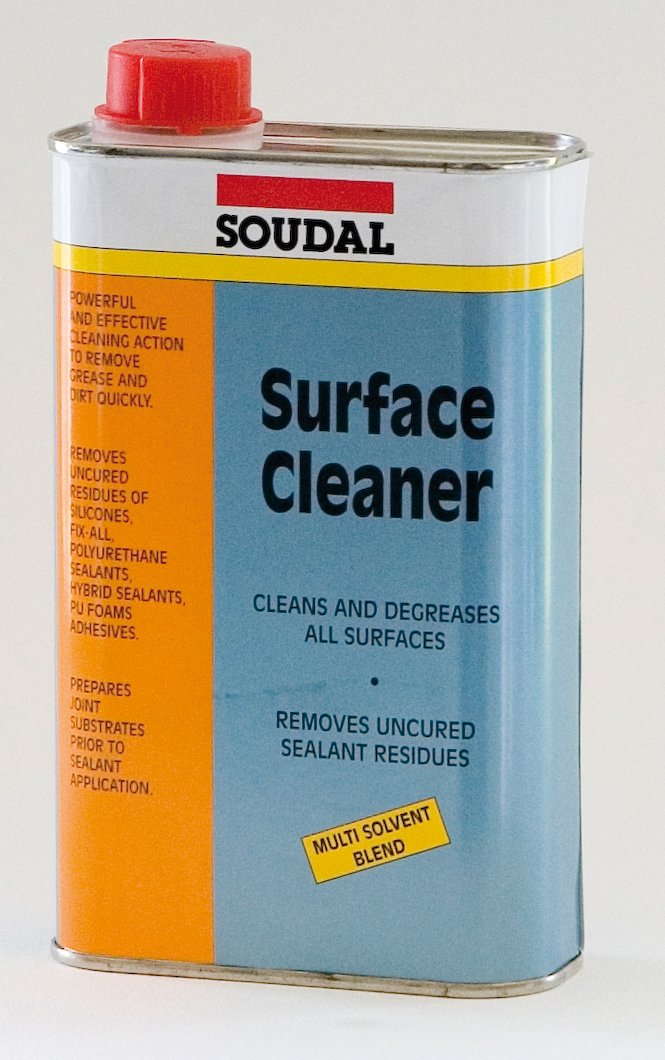 Soudal Surface Cleaner A Cleaner for Non Porous Surfaces such as Plastics, coatings and Metal