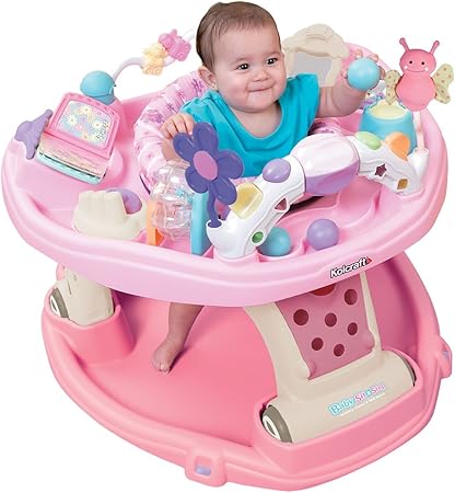 baby girl exersaucer