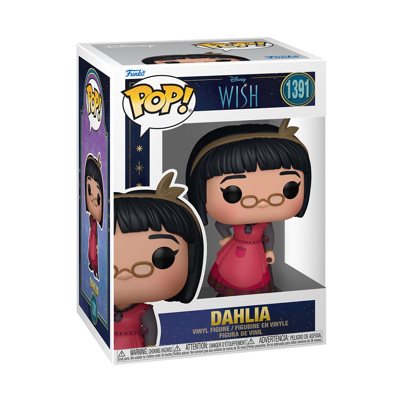 Funko POP! Vinyl: Disney Wish - Dahlia - Collectable Vinyl Figure - Gift Idea - Official Merchandise - for Kids & Adults - Movies Fans - Model Figure for Collectors and Display