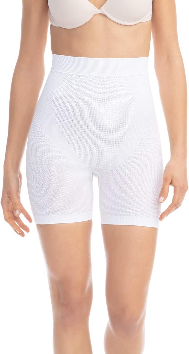 FarmacellMid Thigh Shorts for Women Made in Italy - Seamless Tummy Control Shapewear Push-Up Anti-Cellulite - 302