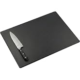 Thirteen Chefs 18x12 Black Cutting Board for Kitchen, 1/2" Thick Plastic | Commercial Grade Poly for Restaurants, Longer Life Than HDPE, Dishwasher Safe and Resists Stains, 18 Inch Long Large Size