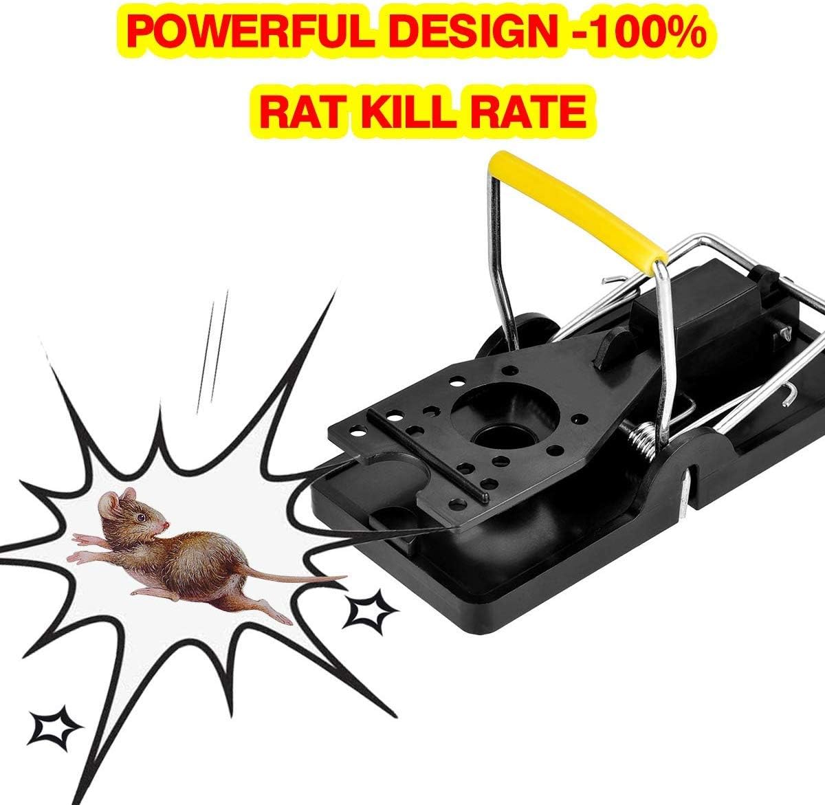 Authenzo Mouse Trap SX-5006 Mice Trap That Work Human Power Mouse Killer Mouse Catcher Quick Effective Sanitary Safe for Families and Pet 6 Pack : Garden & Outdoor