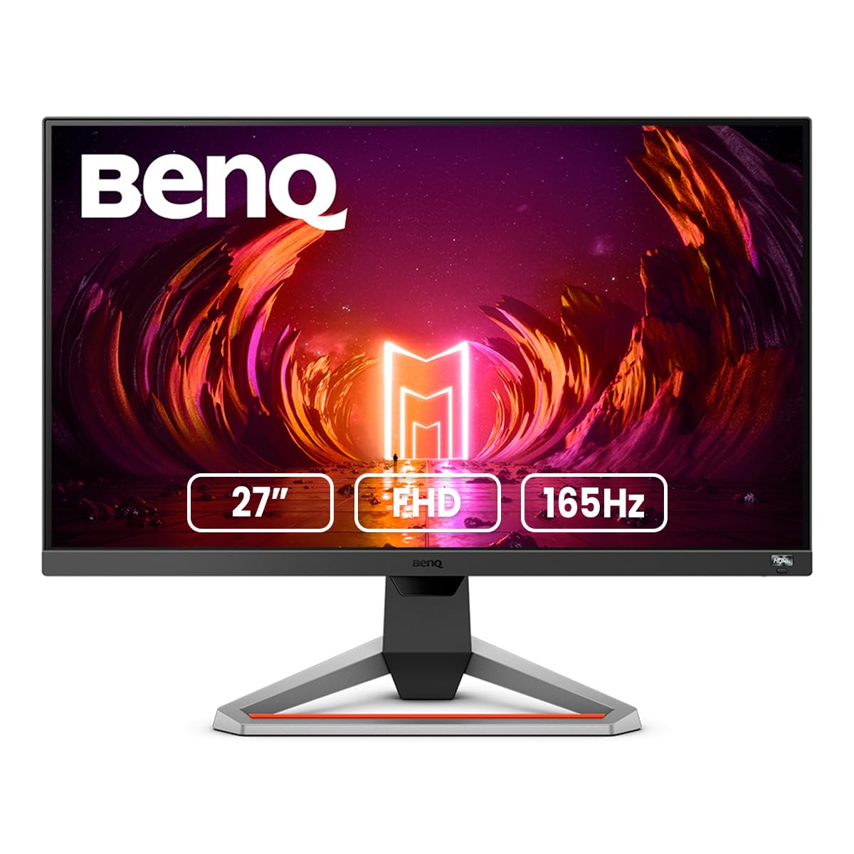 BenQ MOBIUZ EX2710S Gaming Monitor (27 inch, IPS, 165 Hz, 1ms, HDR, FreeSync Premium, 144 Hz compatible)
