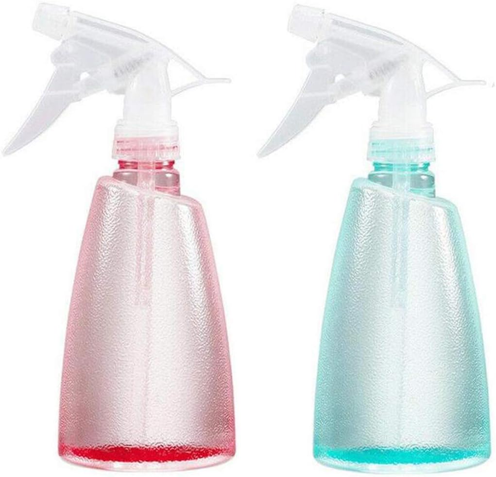 2 Pack 500ML Mist Spray Bottles Refillable Sprayer Leak Proof Trigger Spraying Bottle with Mist