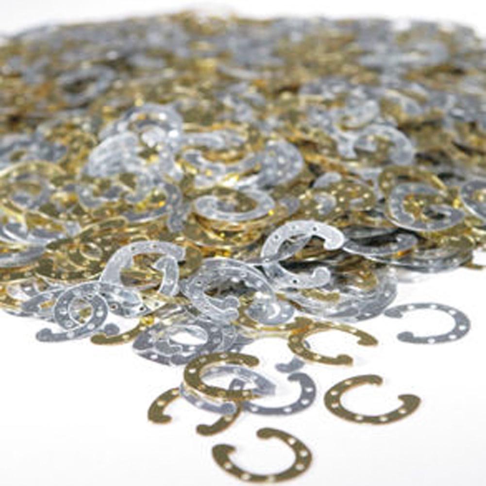 Party Deco 02188 10mm Multi Horses Derby Confetti Pack of