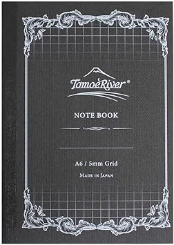 Amazon Com Tomoe River Fp Notebook 4 13 X 5 160 Pages 80 Sheet 5mm Squared White Tmr A6nb 5hw Office Products