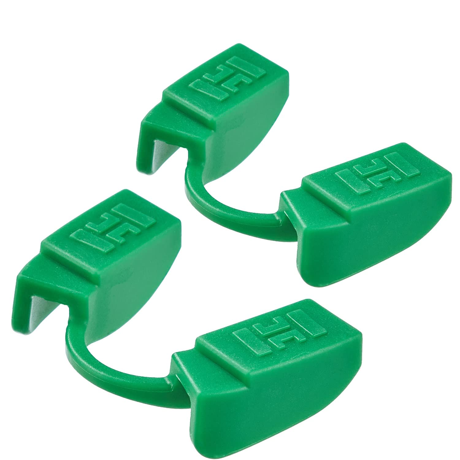 Powerlifting Mouthguard for All Strength Training Sports, Fitness Mouthpiece with Slim Design,Perfect Protective Gear in Gyms (2 Pack Green)