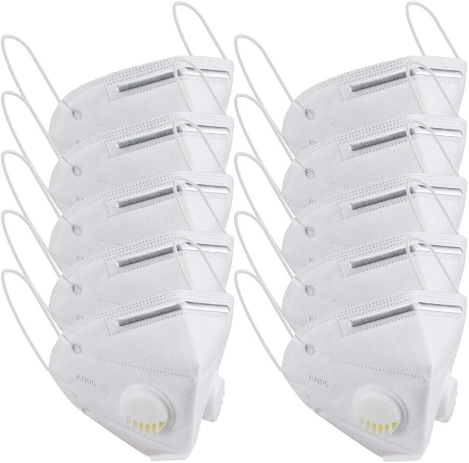 1/5/10 Pcs Face Cover, 95% Filter ᴹᵃˢᵏ Hygiene and Protection Anti-Dust Waterproof Cover, High Filtering Rate Face Cover for Women Men (10)