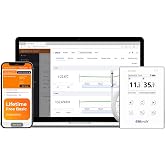 Elitech WiFi Digital Temperature Humidity Data Logger, 2.4GHz/5GHz WiFi Remote Real-Time Monitor with External Probes, Cloud Storage, App and Email Alerts, 16.4ft, RCW-800W-THE, -40&deg;F to 176&deg;F
