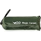 DD Hammocks - DD Magic Carpet Regular Size: 4.6ft x 4.6ft Fully Waterproof Compact Tarpaulin Rainfly for Ground Sheet Camping and Tarp Shelters