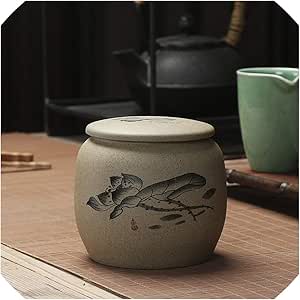 Recipiente de cerámica gruesa para té GuTao sellado de cerámica, tamaño