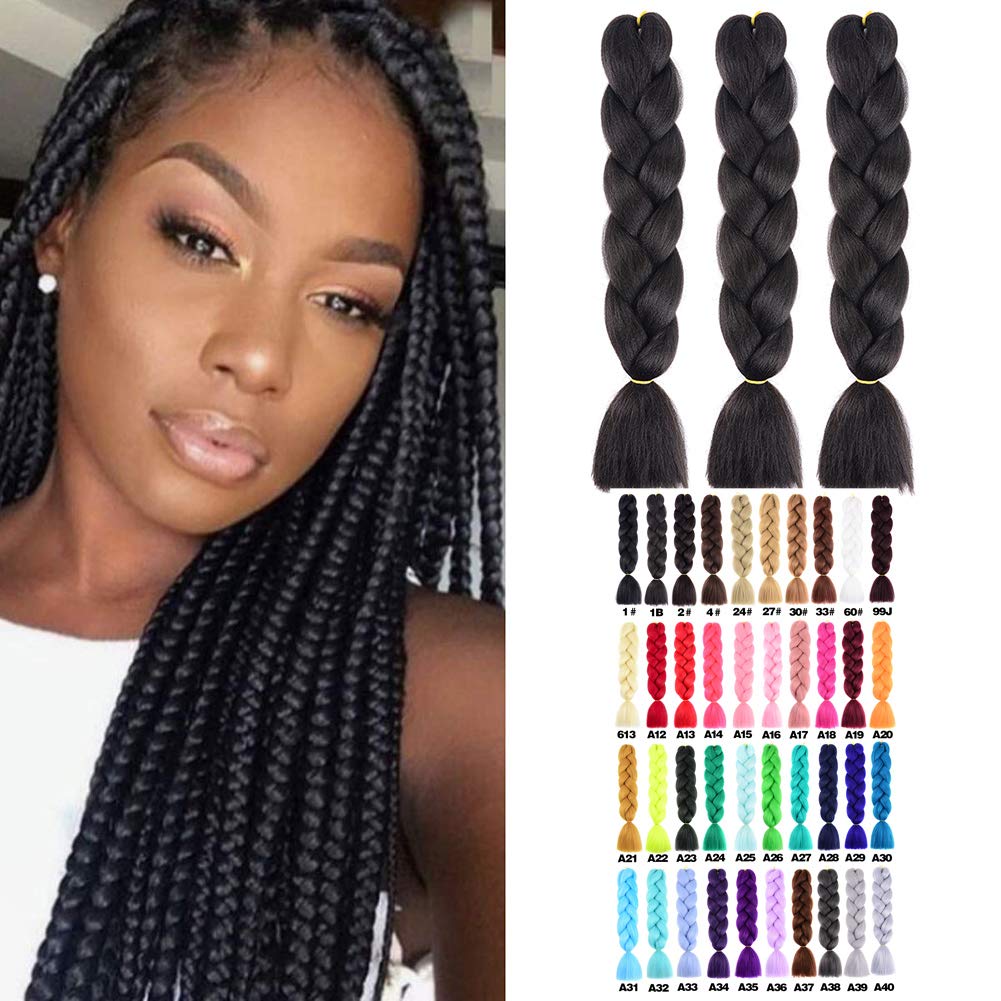 synthetic braiding hair