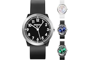 PROKING Kids Analog Watch for Boys Girls Children Teens Wrist Watch for Kid 5-18 Years Old Learning Time and Easy to Read 50M Waterproof with Soft Band, Great Gift for Kids