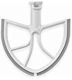 BeaterBlade KA-6L Metro Design Beater Blade for KitchenAid 6-Quart Bowl Lift Mixer and 5 Plus Series 5Qt Stand Mixers, White