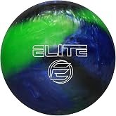 ELITE Pre-Drilled Star Polyester Bowling Ball - Great for Spare Shooting League or Straight Bowlers Beginner Entry Ball