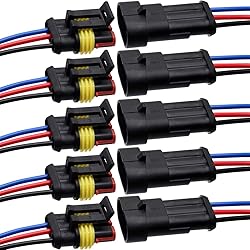 3 Pin Connector Waterproof Connector,Male and