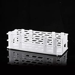 Eowpower 1 Piece Plastic Lab Test Tube Rack Storage