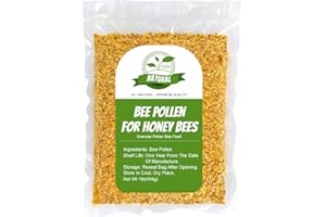 BEEKNOWS Bee Pollen for Honey Bees - 100% Pure Natural Bee Pollen Beekeeping Bee Pollen Pellets Bee Food for Winter Natural Bee Pollen for Bee Feeding (1lb)