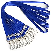 Antspirit Lanyards for Id Badges Lanyard with Clip Swivel Hooks for Name Tags ID Badge Holder, Employees, Students, Attendees
