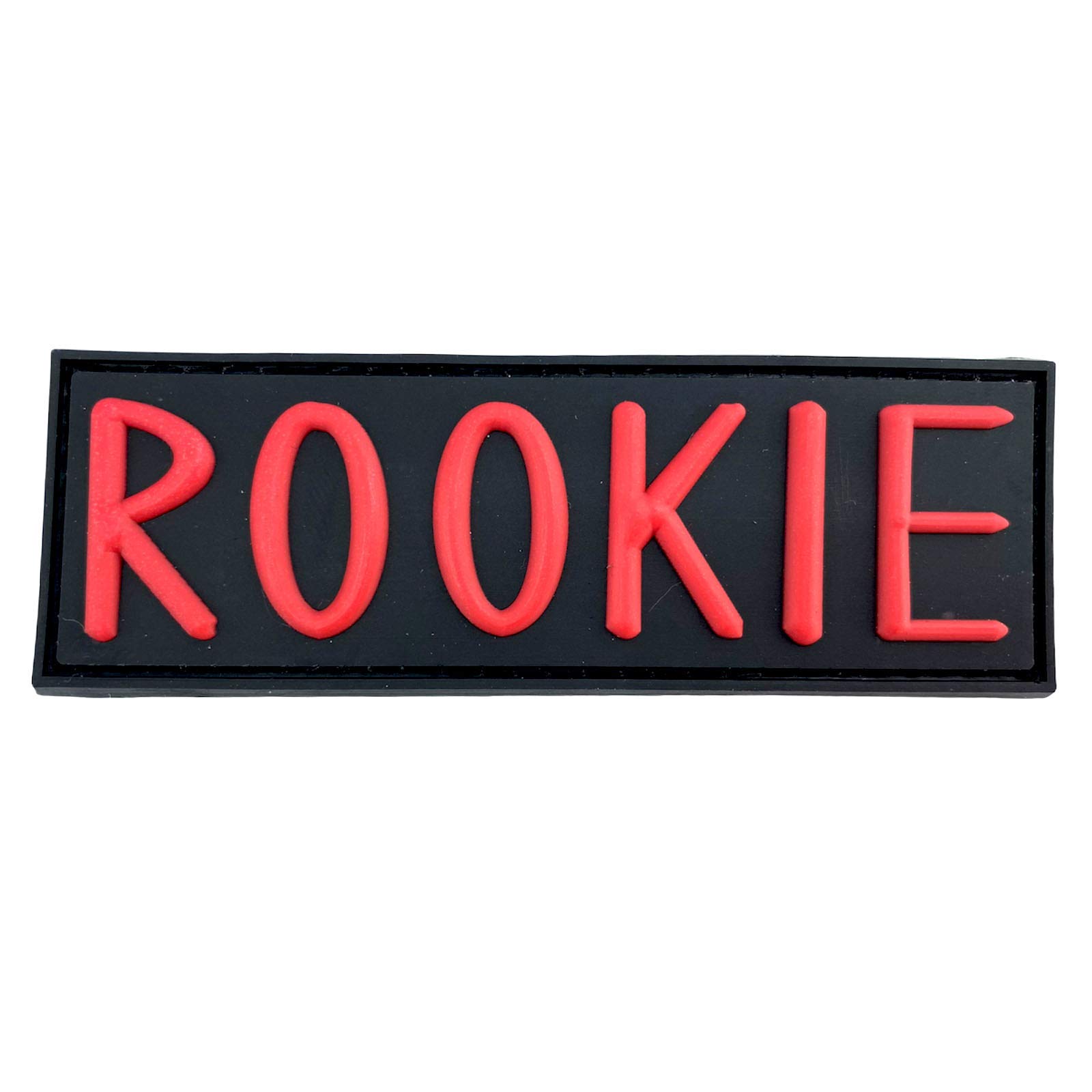 Rookie Airsoft Paintball PVC Morale Patch