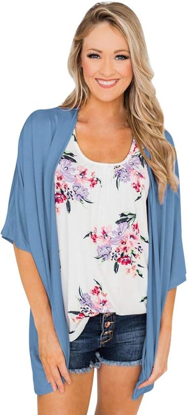 women's half sleeve cardigan