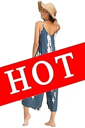 BUENOS NINOS Women's V Neck Floral Maxi Dress Boho