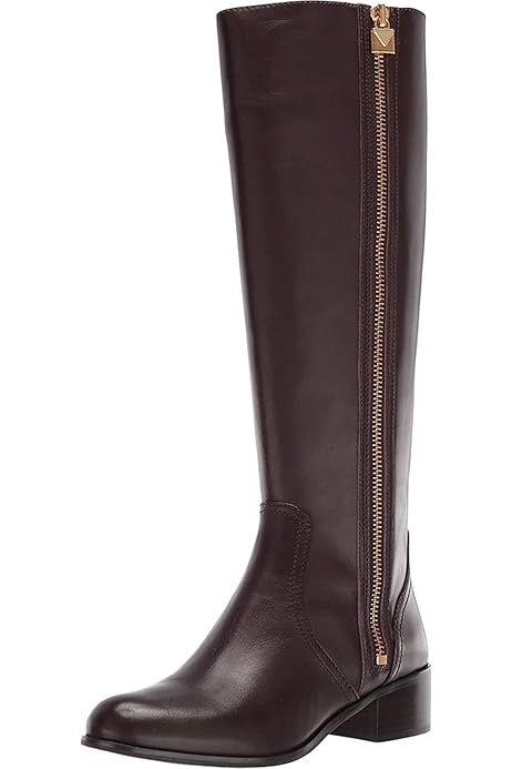 michael kors burgundy knee high boots